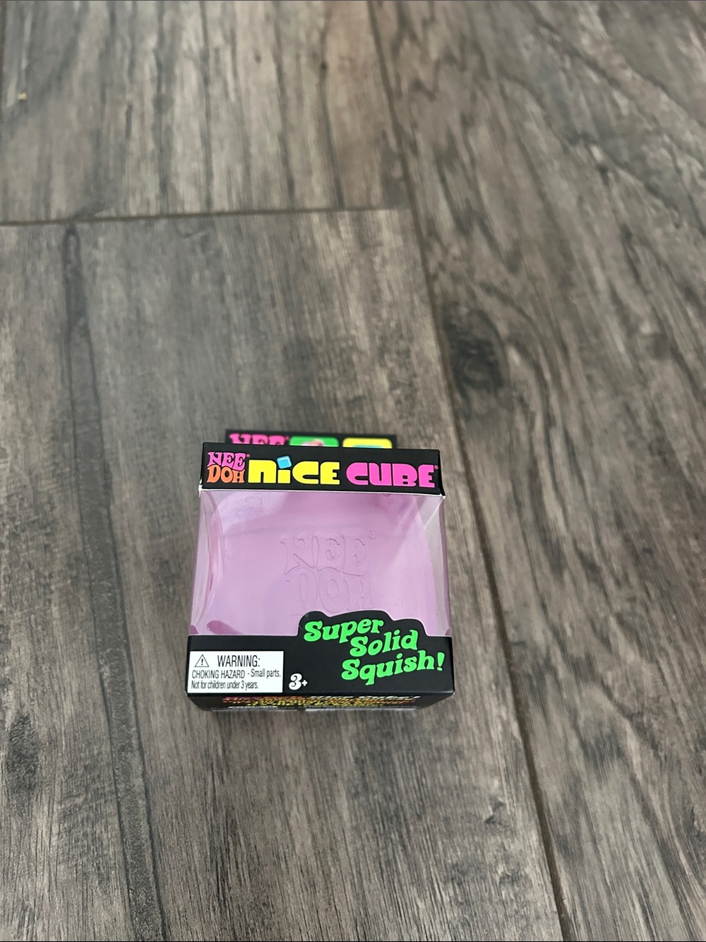 New Schylling NeeDoh Nice Cube- Purple